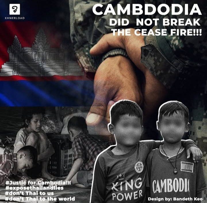 realronaldzheng's tweet photo. They lie to the world by using their powerful media.
We are the real Victim.
We want peace not war.

#ExposeThailandLies https://t.co/lisCRHr2QS