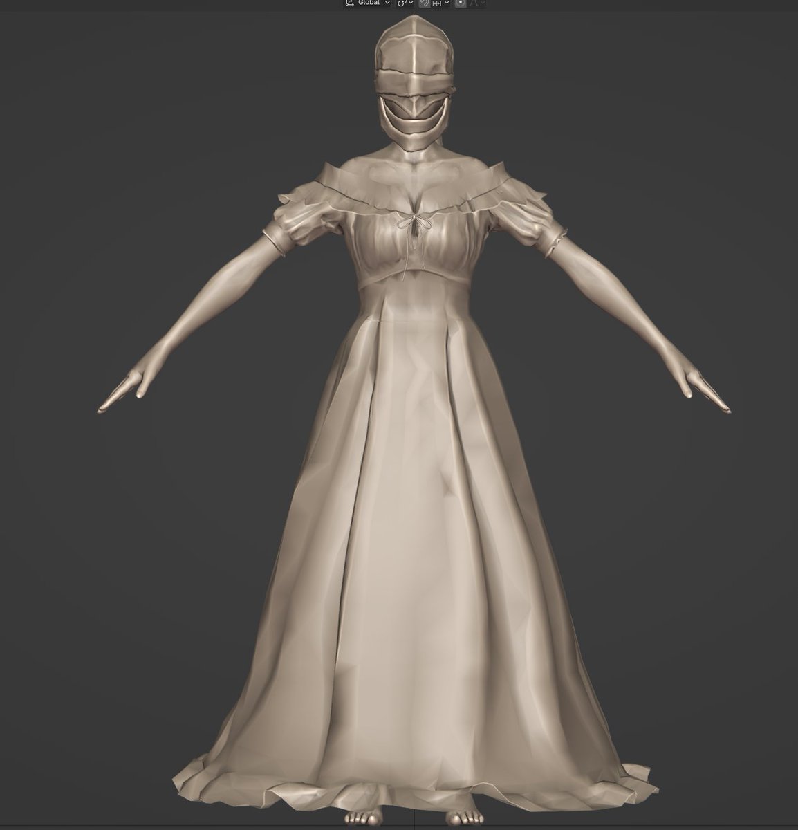Still working on Bloodborne armor sets to Nightfarers bodies trying to use most i can from Elden Ring Nightreign models so that they do not lose their characteristics, Doll, Duchess and Recluse, now is time to do Wilder (Hunter Set) and Ironeye (Simon/Yharnam Spy)!