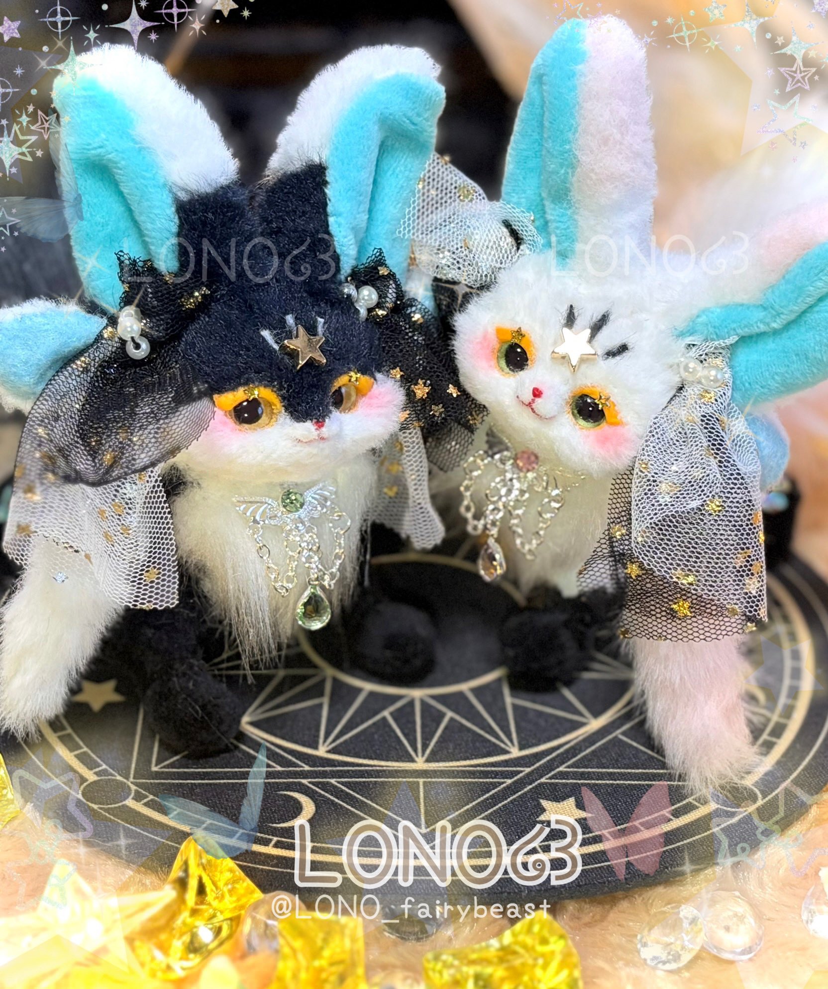 アートドール　オリジナル　幻獣 Yahoo!オークション - アートドール 白い幻獣 ハンドメイド 可動