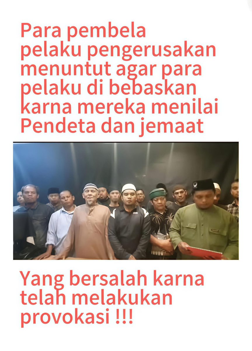 Ketika arogansi dan intoleransi sudah menutup mata hati, orang lain  beribadah beda iman pun dianggap provokasi.

Dasar para keparat bangsat