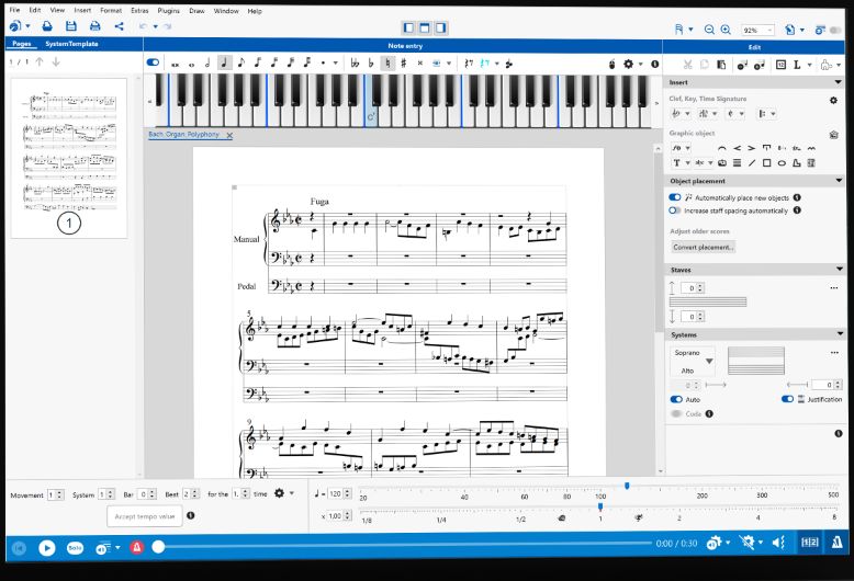 jipiblog's tweet image. 💻 capella : un logiciel de notation allemand, discret en France.
J’ai testé, analysé, comparé avec Dorico.
🎼 Pour qui ? Pour quoi ?
Ma critique ici ➡️ jipiblog.jipiz.fr/2025/07/29/cap…
#notationmusicale #dorico #capella #éditionmusicale