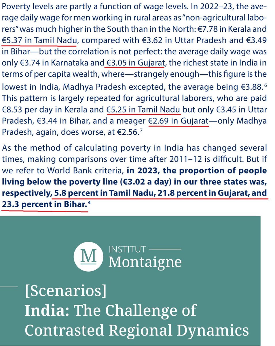I posted this early this year. Now repeating not to berate any state, but to highlight the fact that even as per World Bank yardstick, Tamil Nadu has almost eradicated poverty. Whereas central government goes by Shamika Ravi and says poverty is negligible in India.

My earlier