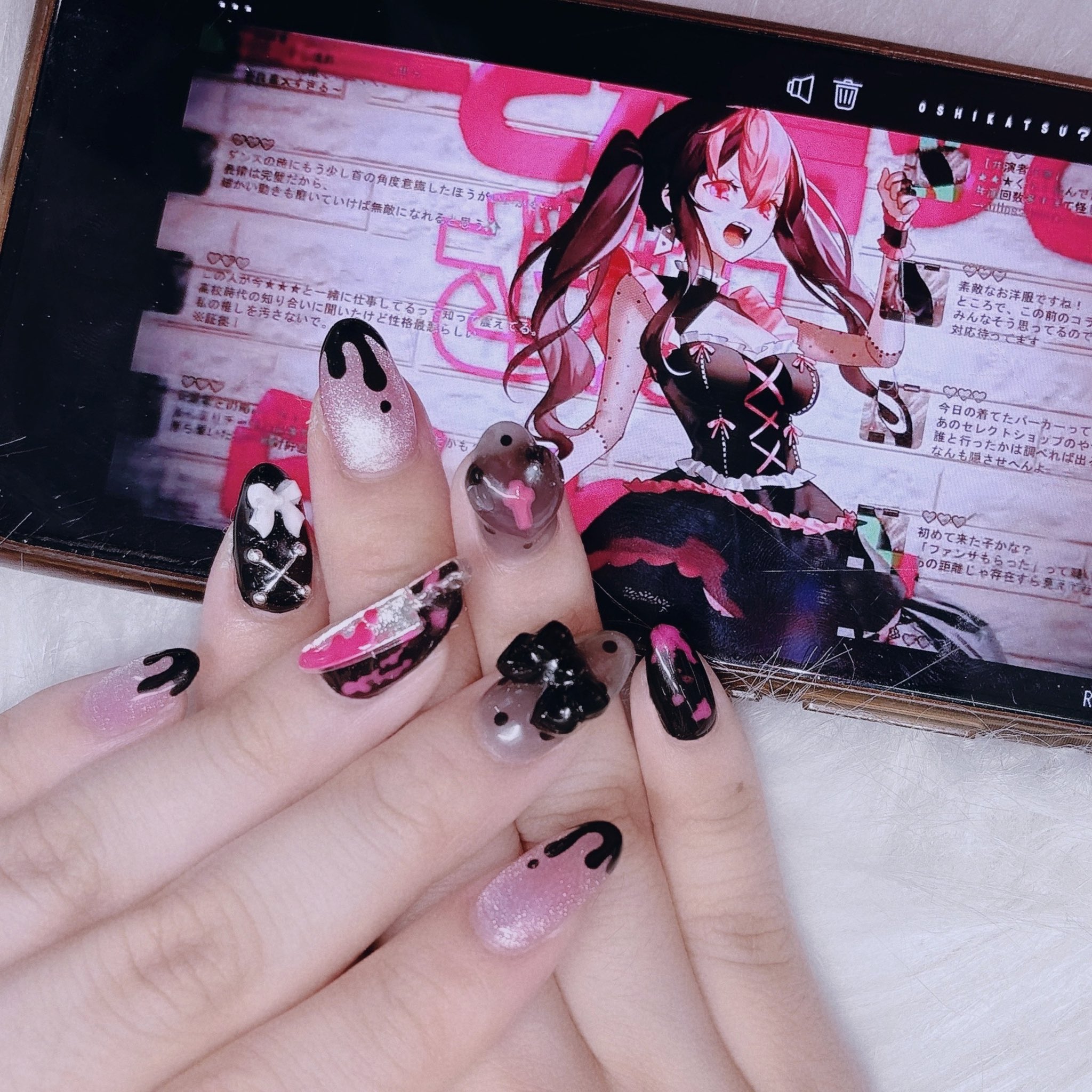 ーみぃ様ー　ネイルチップ　フルオーダー　推し活　ライブ用 ーみぃ様ー ネイルチップ フルオーダー 推し活 ライブ用 Nail
