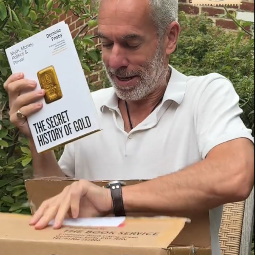 James Turk (@fgmr) on Twitter photo The unboxing video of <a href="/DominicFrisby/">Dominic Frisby</a>’s new book: “The #Secret #History of #Gold”. It’s a delightful, insightful and enjoyable romp through history & a well-researched, educational tour de force. Highly recommended.
theflyingfrisby.com/p/the-secrets-… The unboxing video of <a href="/DominicFrisby/">Dominic Frisby</a>’s new book: “The #Secret #History of #Gold”. It’s a delightful, insightful and enjoyable romp through history & a well-researched, educational tour de force. Highly recommended.
theflyingfrisby.com/p/the-secrets-…