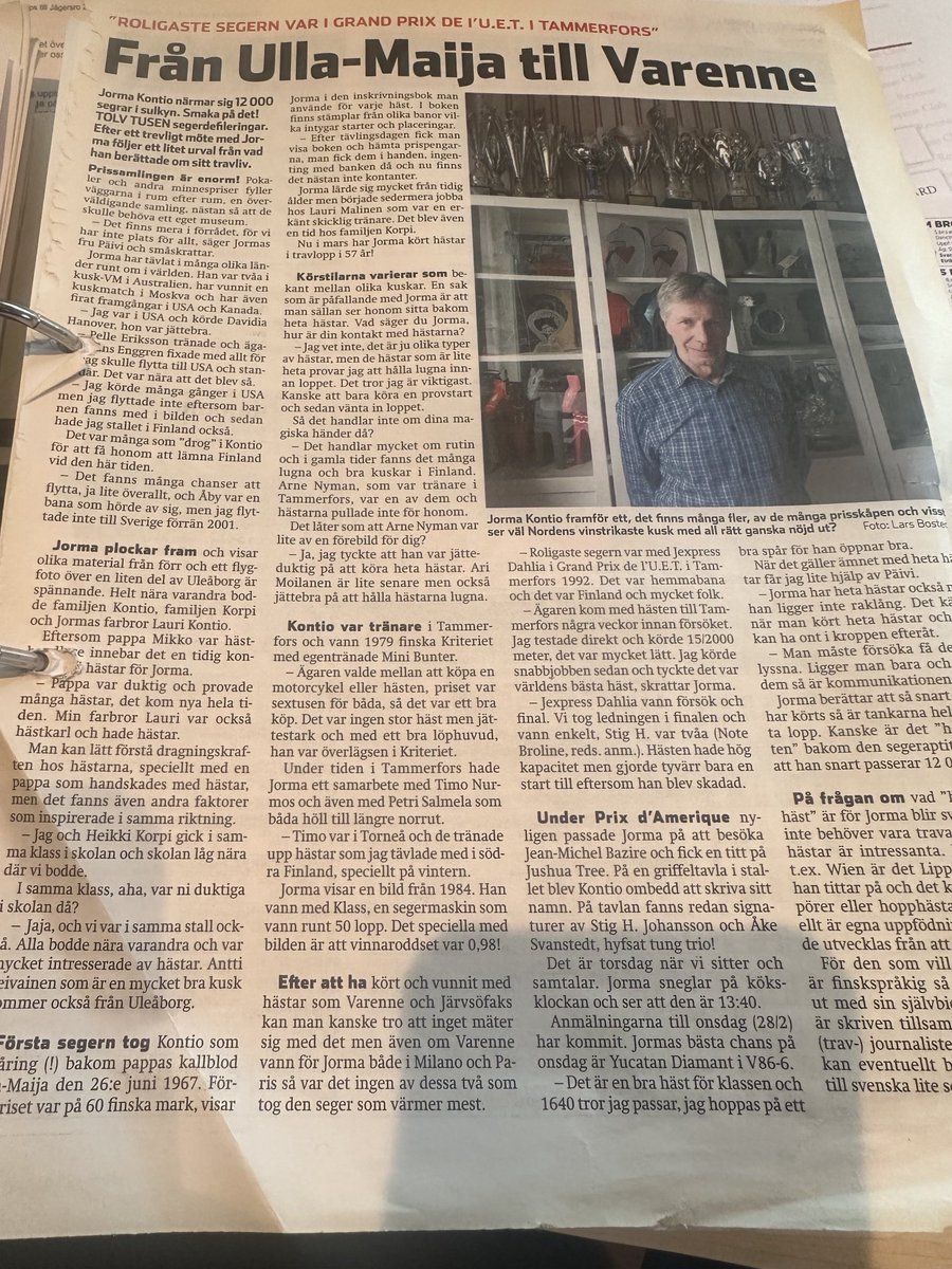 Jorma kontio til 12000 seirer  🥇💎 🇫🇮 🏆 bollnås  29.7 2025