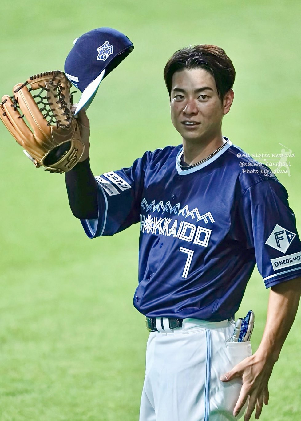 R*x様 FIGHTERS 松本剛選手 フーディー Lサイズ 黒白 日本ハムファイターズ ホームアクセサリー、ファイターズ事務