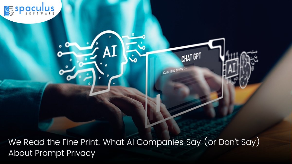 Spaculus's tweet image. Your next AI prompt could cost you your next big idea. Learn how to keep your data and creativity protected.
Read This: spaculus.com/news/ai-prompt…
#AIPromptPrivacy #PrivacyMatters #Spaculus #Spaculussoftware