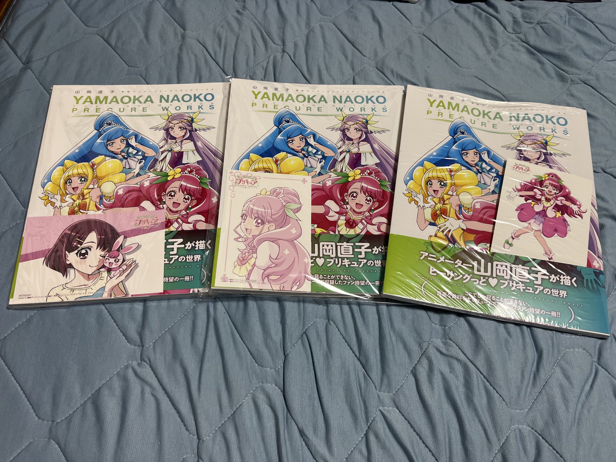キュアグレース 描き下ろしイラストカード 山岡直子プリキュアワークス購入特典 キュアグレース 描き下ろしイラストカード 山岡直子プリキュア