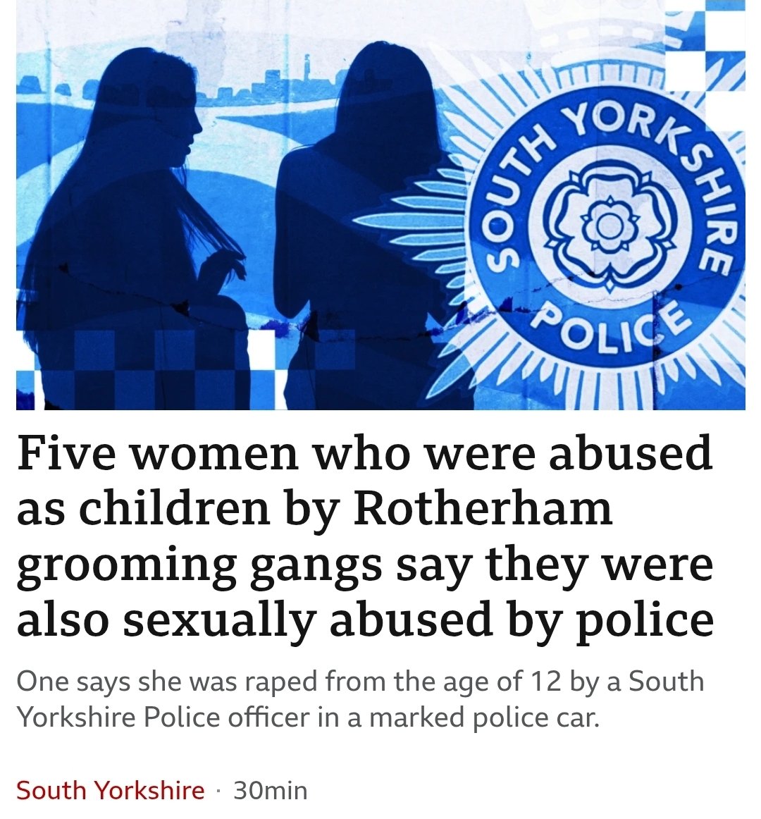 About 50 women have gone missing in South Yorkshire and the police keep deleting their own tweets.