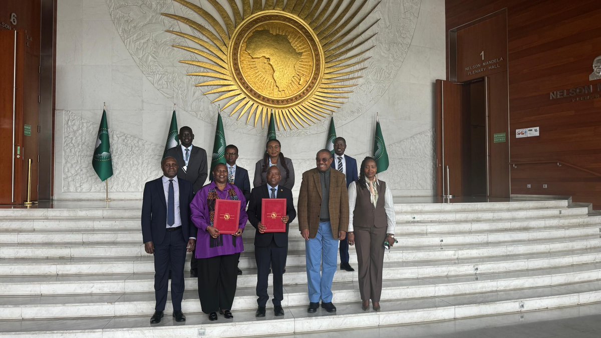 The African Union Commission and AGRA signed a Memorandum of Understanding for establishing a framework of cooperation to advance Agri-Food Systems Transformation in Africa inline with the #CAADP Kampala Declaration and  its 10-Year Strategy and Action Plan (2026–2035). H.E.