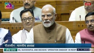 Nitesh Pandey (@niteshblogs) on Twitter photo "I was abroad on 22nd April. I returned immediately. And immediately after coming back, I called a meeting and we gave clear instructions that a befitting reply has to be given to terrorism and this is our national resolve,"Hon’ble PM <a href="/narendramodi/">Narendra Modi</a> ji tells the Lok Sabha. "I was abroad on 22nd April. I returned immediately. And immediately after coming back, I called a meeting and we gave clear instructions that a befitting reply has to be given to terrorism and this is our national resolve,"Hon’ble PM <a href="/narendramodi/">Narendra Modi</a> ji tells the Lok Sabha.