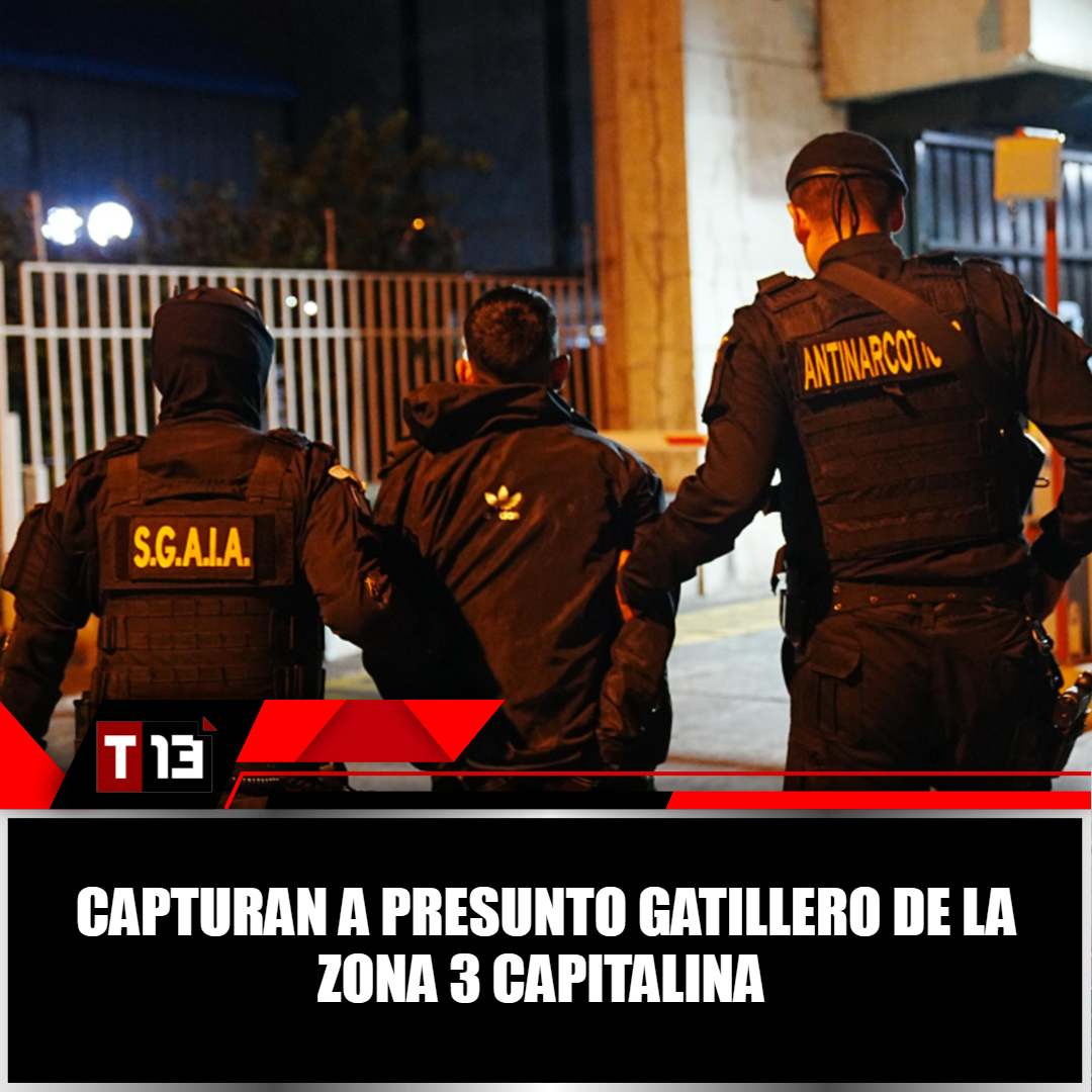 Capturan a presunto gatillero de la zona 3 capitalina ➡ bit.ly/44QvTTo