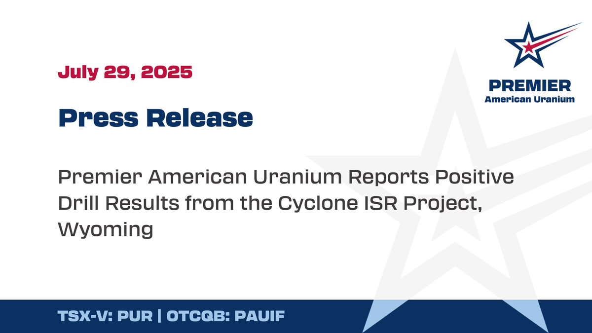 Premier American Uranium Inc. tweet media