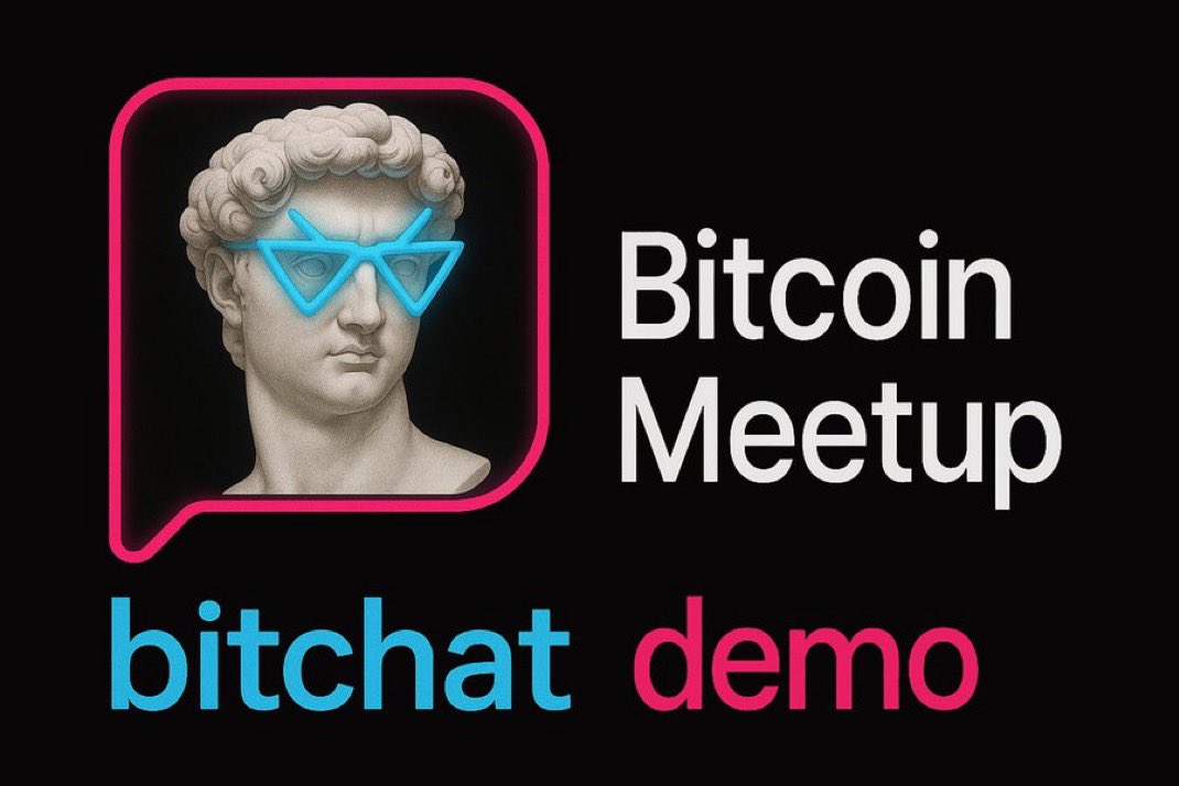 Our Bitcoin Book Club is tomorrow! We’ll kick things off with a short demo of <a href="/jack/">jack</a>’s new bitchat app!

bitchat.free