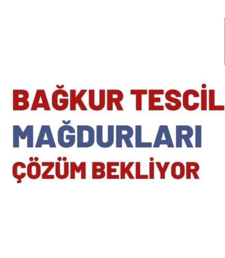 <a href="/MehmetA68373207/">Mehmet Ateş</a> <a href="/ersanrojin/">Özlem ERSAN 🇹🇷</a> <a href="/RTErdogan/">Recep Tayyip Erdoğan</a> <a href="/ankara_kusu/">ANKARA KUŞU</a> <a href="/ankahabera/">ANKA Haber Ajansı</a> <a href="/sondakika_oku/">Son Dakika Gündem</a> <a href="/mak_haber/">MAK Haber</a> <a href="/t24comtr/">T24</a> <a href="/xcomhaber/">XCOM Haber</a> <a href="/xhaber_/">X Haber</a> <a href="/darkwebhaber/">DarkWeb Haber</a> <a href="/metropolmedya_/">Metropol Haber</a> <a href="/etkiIihaberr1/">Etkili Haber</a> <a href="/Akparti/">AK Parti</a> Tam 25 senedir 1479/24.25.26 Kanunlar çiğnenerek #TESCİLİMİZ Elimizden Alındı Sgk Sistemindeki 100 yıllık cumhuriyet tarihinin en büyük #HAK Kaybı yaşatılıyor‼️

 #BağkurTescilMağdurları

<a href="/Akparti/">AK Parti</a> 
<a href="/MHP_Bilgi/">MHP</a>
<a href="/herkesicinCHP/">CHP 🇹🇷</a>
<a href="/devapartisi/">DEVA Partisi</a>
#Yazıktır #Haktır
#BağkuraTESCİL
<a href="/tcbestepe/">T.C. Cumhurbaşkanlığı</a>