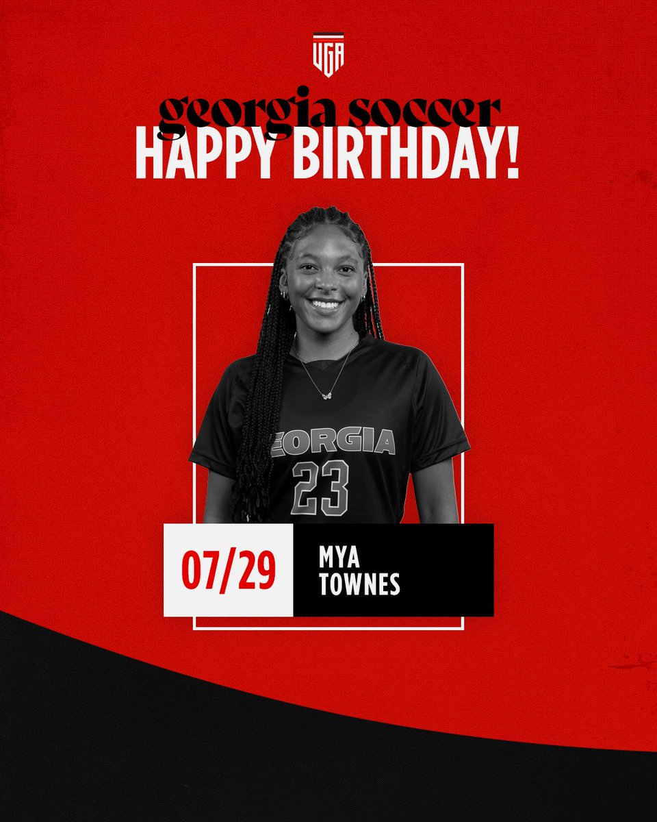🥳 Join us in wishing <a href="/MyaTownes23/">Mya Townes</a> a Happy Birthday! 🎂

#GoDawgs 🐾