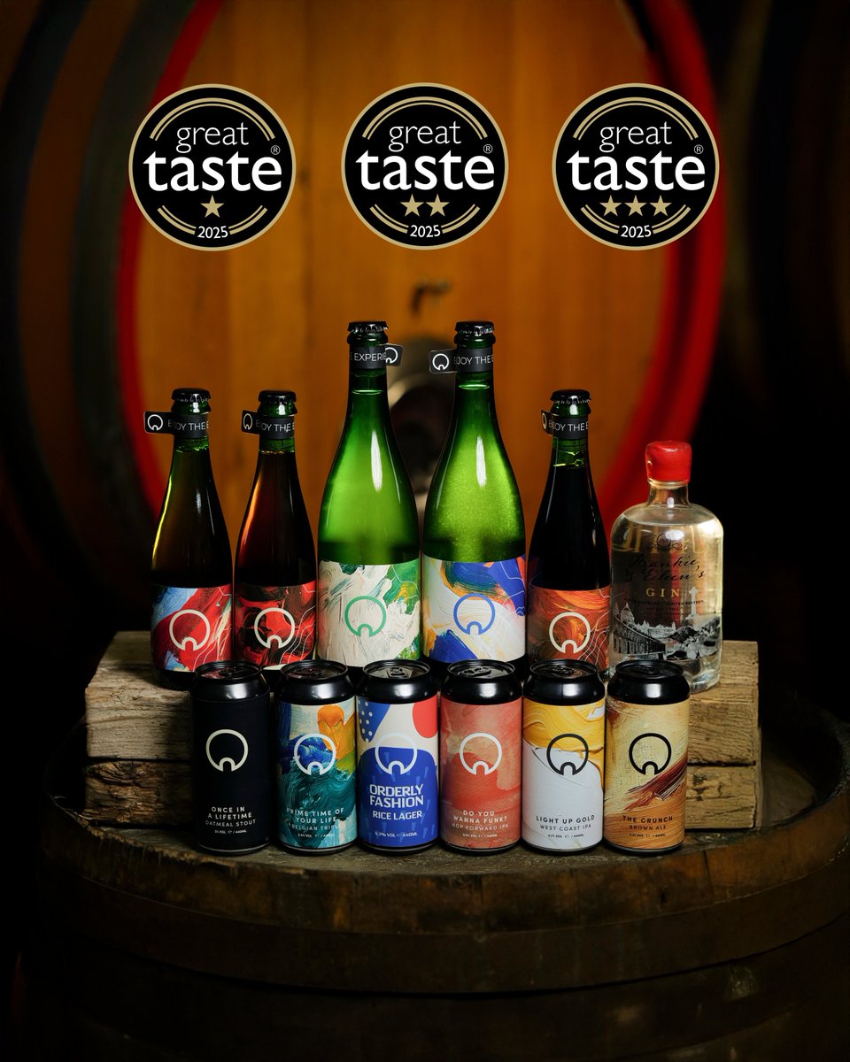 ourbrewery (@ourbrewery) on Twitter photo 🏆 🎉 We’ve star struck at the Great Taste Awards 2025! <a href="/guildoffinefood/">Guild of Fine Food</a> <a href="/Tesco/">Tesco</a> <a href="/ANBorough/">Antrim & Newtownabbey Borough Council</a> <a href="/Geterbrewed/">Get 'er Brewed</a> <a href="/DiscoverNI/">Northern Ireland</a>
Proud doesn’t even begin to cover it. Thanks to the judges at @greattasteawards and to everyone who supports Our Brewery. Onwards and upwards! 🍻 #GreatTasteAwards 🏆 🎉 We’ve star struck at the Great Taste Awards 2025! <a href="/guildoffinefood/">Guild of Fine Food</a> <a href="/Tesco/">Tesco</a> <a href="/ANBorough/">Antrim & Newtownabbey Borough Council</a> <a href="/Geterbrewed/">Get 'er Brewed</a> <a href="/DiscoverNI/">Northern Ireland</a>
Proud doesn’t even begin to cover it. Thanks to the judges at @greattasteawards and to everyone who supports Our Brewery. Onwards and upwards! 🍻 #GreatTasteAwards