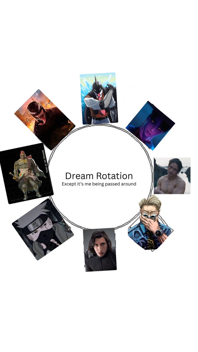 Fictional character Dream Rotation 😌😌😌😌