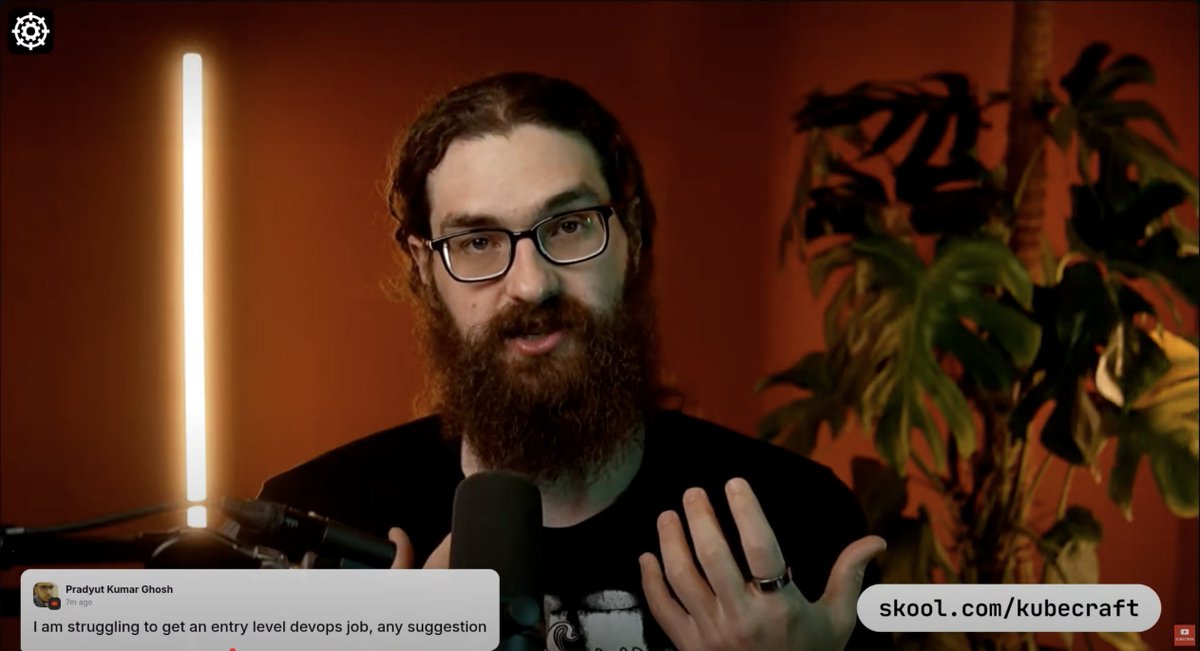 🚨 I’m giving away the Replay of a 90-minute DevOps career coaching session I hosted last week.

It’s packed with raw, unfiltered advice that’s helped 100s break into DevOps

To get the link (Watch it directly for FREE, 3 days only!). Reply below and I'll DM you.