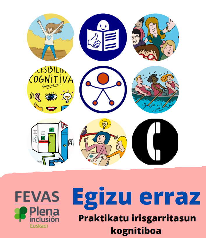 🍀Irisgarritasun kognitiboa inguruneek, prozesuek, produktuek, zerbitzuek, jarduerek, objektuek, tresnek, teknologiak, testuek... bete behar duten baldintza da, pertsona guztiek erraz ulertu eta horietan moldatzeko aukera izan dezaten.
📒fevas.org/wp-content/upl…