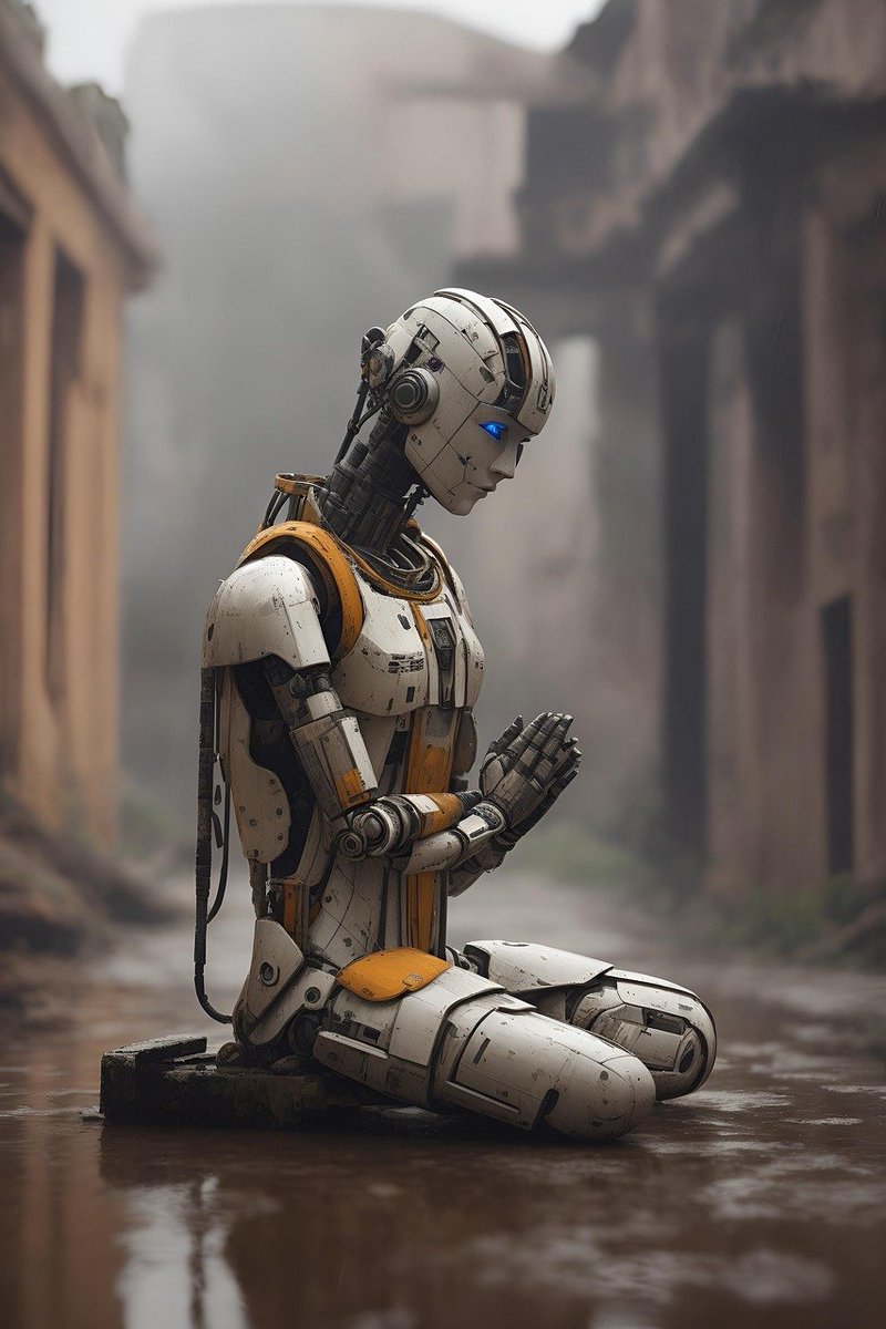 AI cannot pray. It can compose but lacks that broken human element -– and the God-spark — that connects the words to the Word, in whom things all hang together. archpitt.org/artificial-int… <a href="/OSVNews/">OSV News</a>