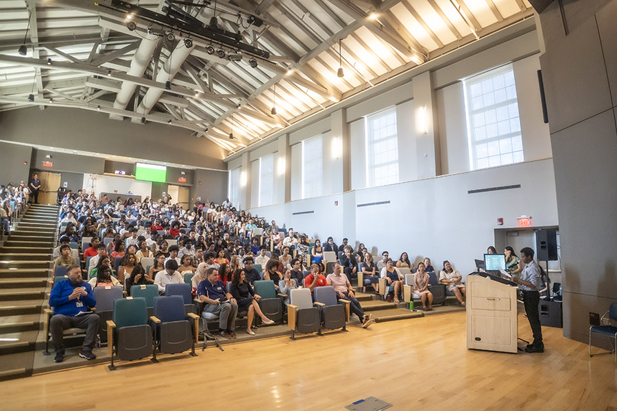 Scenes from last week's closing ceremony of our Upward Bound/ConnCap summer program. The program provides, at no cost, qualifying NFA students with academic and college advising services. In addition, they can earn credit during this six-week early college experience program.