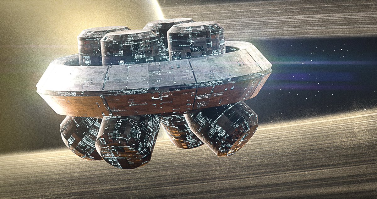 strayimages's tweet photo. Now arriving at Saturn Station🪐
#blender #3d #render #blenderart #art #3dart #3dartist #digitalart #conceptartist #conceptart #design #vfx #vfxartist #visualeffects #scifi #scifiart #space #spaceart #sciencefiction #cyberpunk #melancholy 
#astrophobia #future #futureisric https://t.co/Et6aEWOGAo