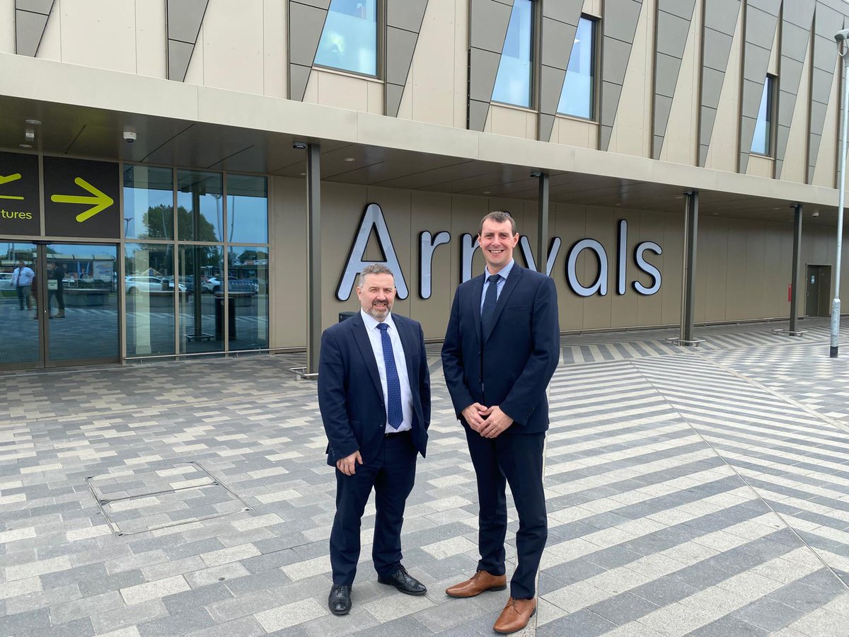 Robin Swann MP (@robinswann_mp) on Twitter photo It was great to visit <a href="/belfastairport/">Belfast International Airport</a> today to see the significant investment into the site including the security hall & duty free, and to discuss the recent investments, road infrastructure, rail connections and the economic contributions of the airport with CEO Dan Owens. It was great to visit <a href="/belfastairport/">Belfast International Airport</a> today to see the significant investment into the site including the security hall & duty free, and to discuss the recent investments, road infrastructure, rail connections and the economic contributions of the airport with CEO Dan Owens.