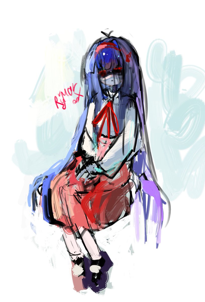 I'm sorry.. I couldn't finish it
But I really want to show it to you guys #murderdrones #art #doll #dollmd #dollmurderdrones #md