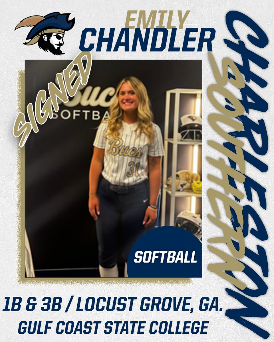 Adding to our squad 🏴‍☠️

Join us in welcoming Emily Chandler to our Charleston Southern Family!