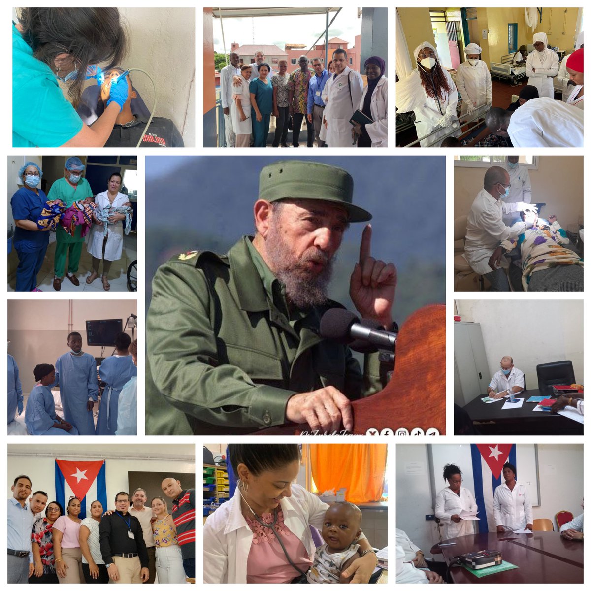 #FidelPorSiempre «Esta no es una Revolución de fuerza, sino de razón y de corazón».
#BmcGambia 
#UnidosXCuba 
#CubaViveEnSuHistoria