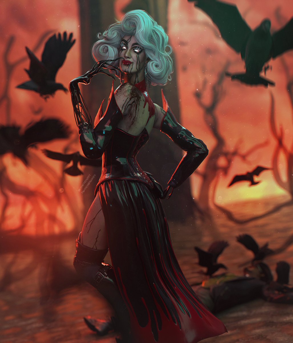 Deadly beauty💅

Art made in Blender + Photoshop