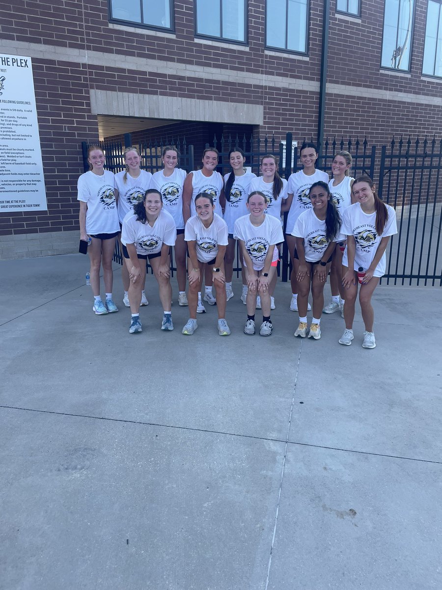 NEMCCVB's tweet image. Lady Tigers had a Good first run this morning in preparation for the start of practice. They were thankful and prayed afterwards for the finish!