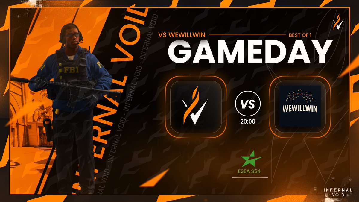 InfernalVoid_IV's tweet image. It’s game time
Let’s see who will break the other win streak 💪

⚔️ WeWillWin
🕗20:00

#IVWIN #WeAreBurningForIt