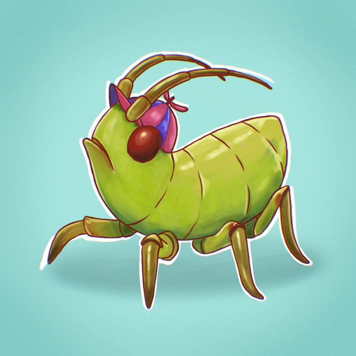 JenakinSkywalker (@j3nskywalker) on Twitter photo Only a couple hours til Grounded 2 launches. My excitement is immeasurable, so I drew this aphid in a funny hat. <a href="/GroundedTheGame/">Grounded</a> Only a couple hours til Grounded 2 launches. My excitement is immeasurable, so I drew this aphid in a funny hat. <a href="/GroundedTheGame/">Grounded</a>