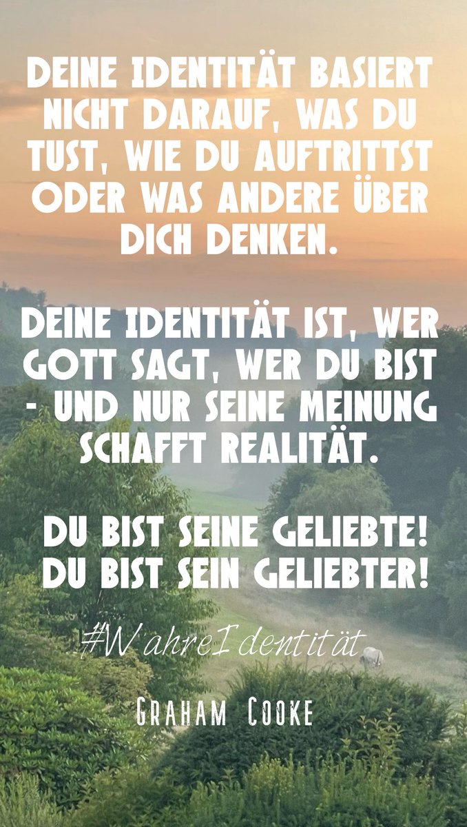 Weißt du, wie Gott dich sieht?