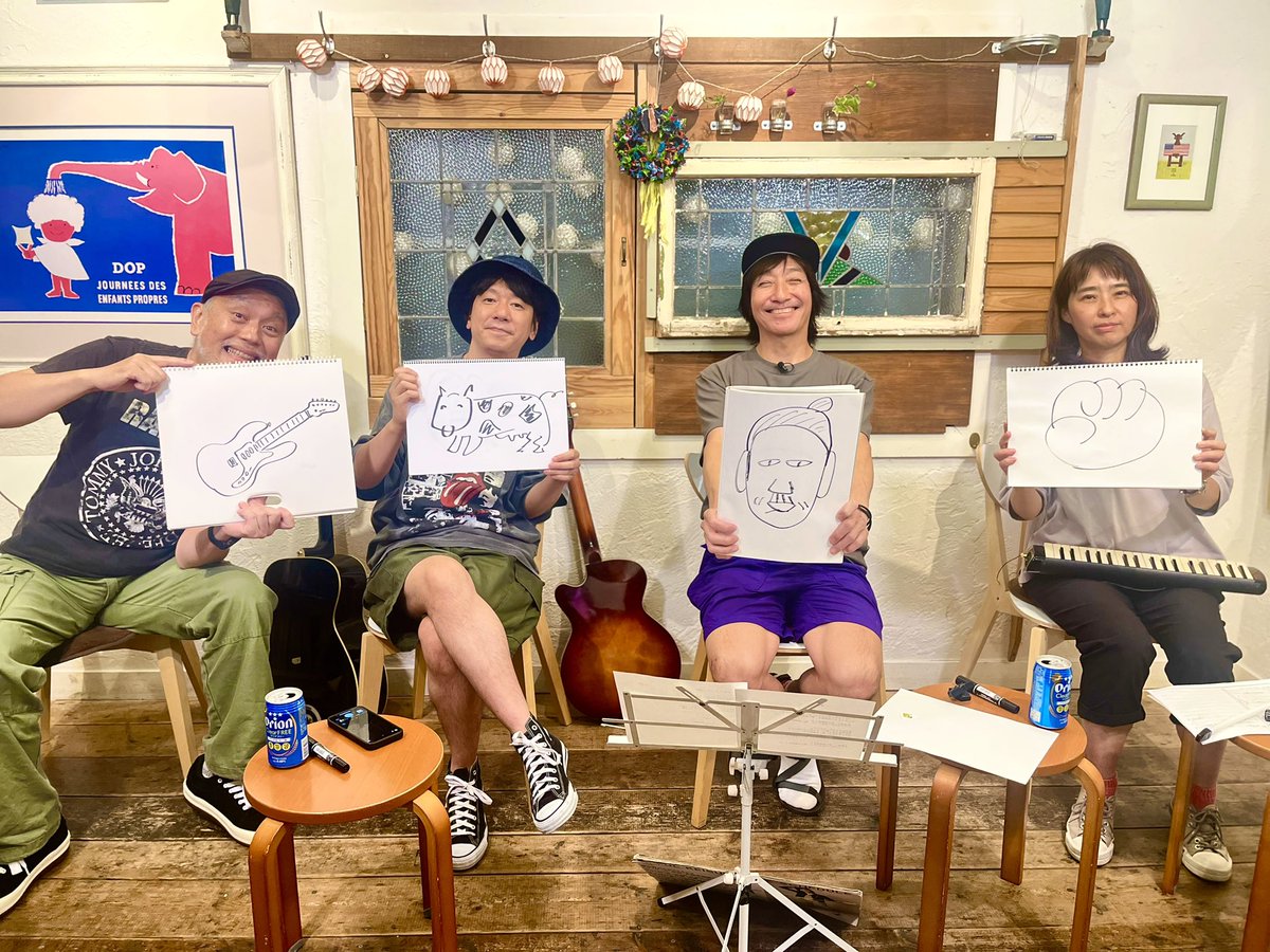 イラスト企画、今回は違った趣向でお届けしました。
どうでしたか、来月もよろしくです！

アーカイブがあるのでぜひー
youtube.com/live/euD5boSUR…

死ぬ程に生きてみる/ MAMORU&amp;The DAViES
youtu.be/oCZoy08xo4o?si…

仕事行きたくない/ダイナマイト☆ナオキ
youtu.be/xiMq9VTQYio?si…

#mctv170