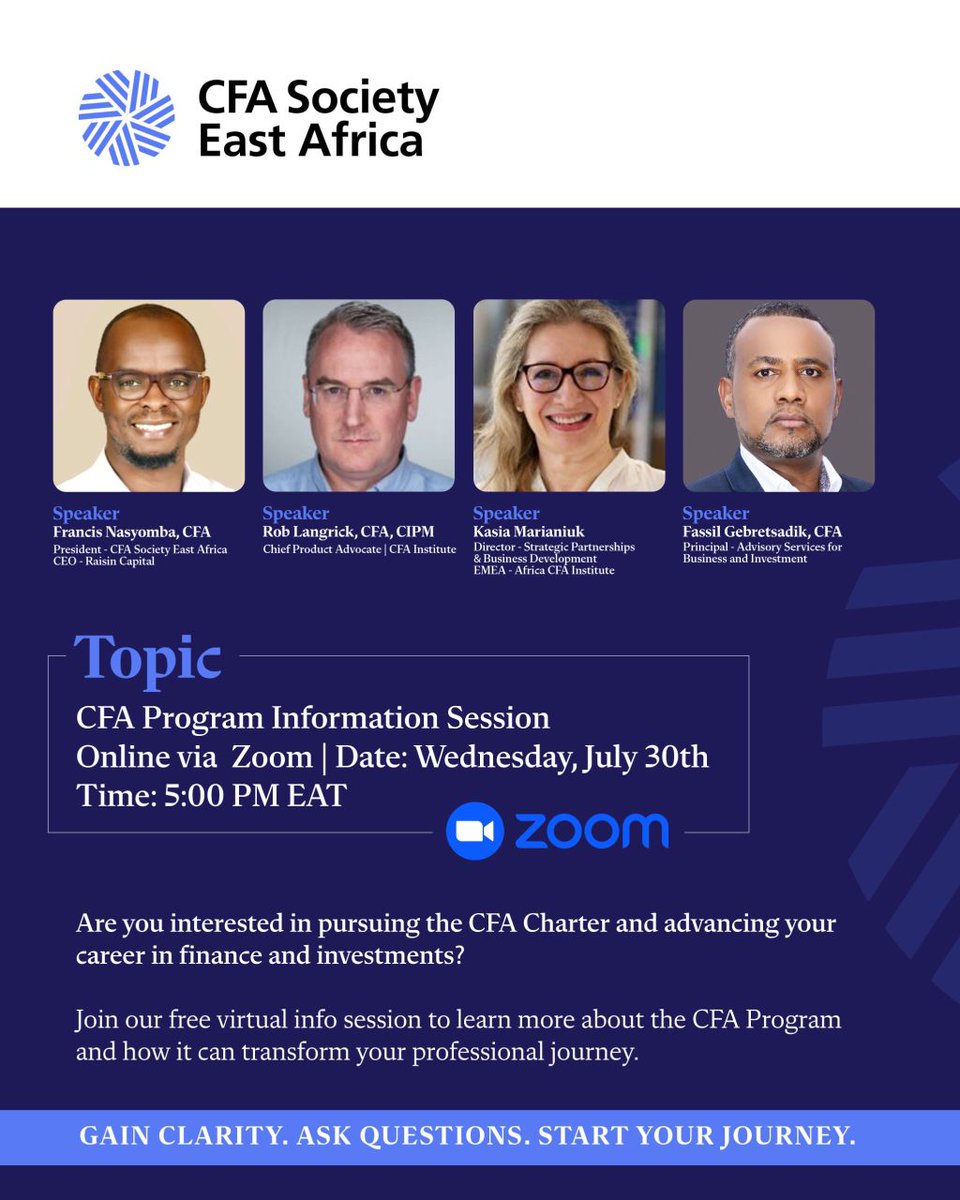 <a href="/CFASocietyEA/">CFA Society East Africa</a> bit.ly/CFACourseIntro1