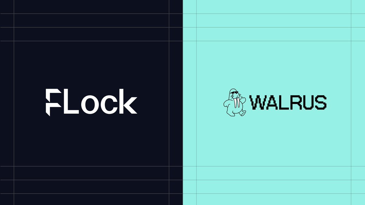 🚨 BREAKING

<a href="/flock_io/">FLock.io</a> x <a href="/WalrusProtocol/">Walrus 🦭/acc ,「🦑」</a> are teaming up 
to launch decentralized, privacy-first AI on Sui! 

🔐Encrypted gradients, smart storage, and full programmability — no more central gatekeepers.

This is how secure, community-owned AI begins.
👉 walrus.xyz/blog/flock-wal…