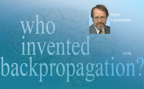 SchmidhuberAI's tweet photo. Who invented backpropagation (BP)? Its modern version (also called the reverse mode of automatic differentiation) was first published in 1970 by Finnish master student Seppo Linnainmaa. A precursor of BP was published by Henry J. Kelley in 1960. The first NN-specific application of BP was described by Paul Werbos in 1982 (but not yet in his 1974 thesis, as is sometimes claimed). 

Some ask: "Isn't backpropagation just the chain rule of Leibniz (1676)?" No, it is the efficient way of applying the chain rule to big networks with differentiable nodes. (There are also many inefficient ways of doing this.) It was not published until 1970. 

See the backpropagation overview web page with more details: https://t.co/YpnRMOqEr8

See also the "Annotated History of Modern AI and Deep Learning" (2022): https://t.co/Ys0dw5hkF4