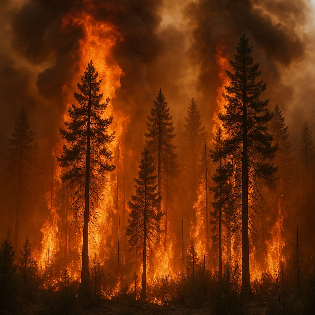 🔴 Trend Topic: #Sivasyanıyor

Sivas'ın Suşehri, Akıncılar ve Divriği ilçelerinde orman yangınları çıktı. 

Alevler evlere ve ormanlık alanlara sıçradı, ekipler müdahale ediyor. SivasYanıyor etiketiyle yardım çağrıları yapılıyor. 

📊 Yangının çıkış sebebi:
- İnsan kaynaklı