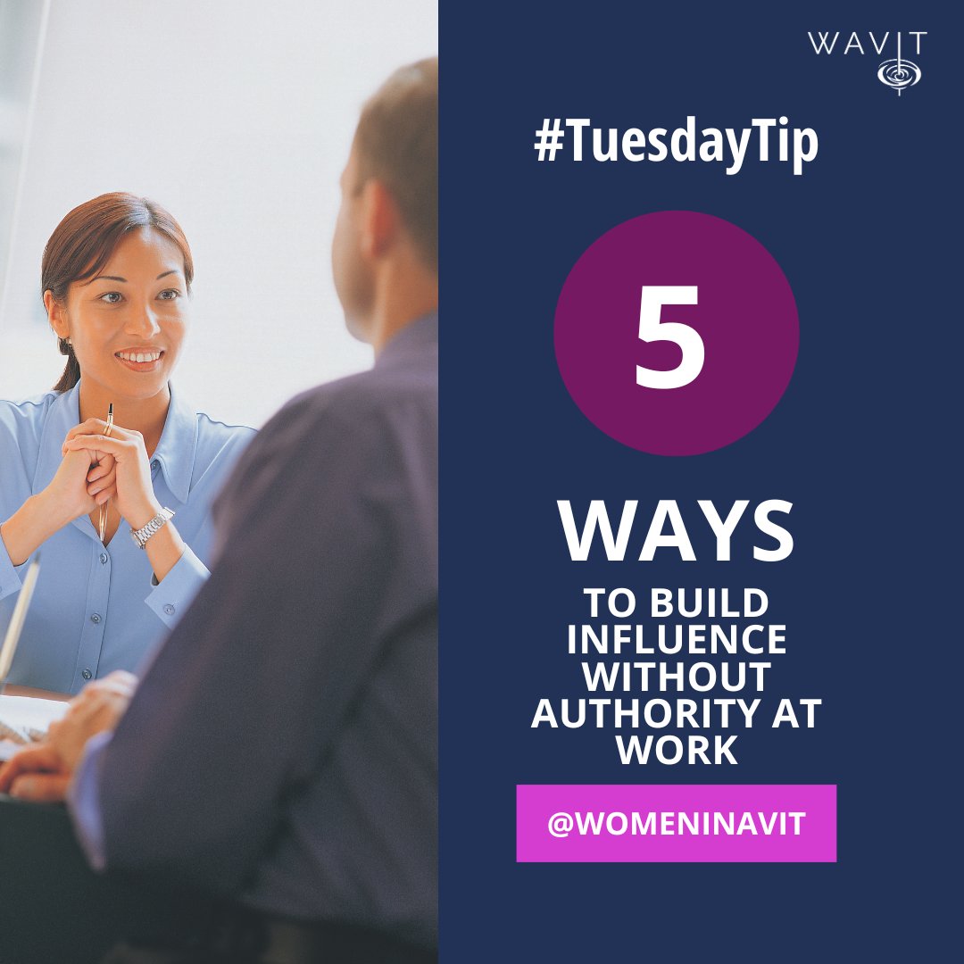 No title? No problem. This week’s Tip Tuesday is all about leading with influence, not authority. 

ow.ly/MBOE50WjWse

#TipTuesday #WAVIT #AVTweeps #ProAV #RipplesMakeWaves🌊 #BeFierce💪#BeBold✨#MakeWaves🌊 #WomeninTech