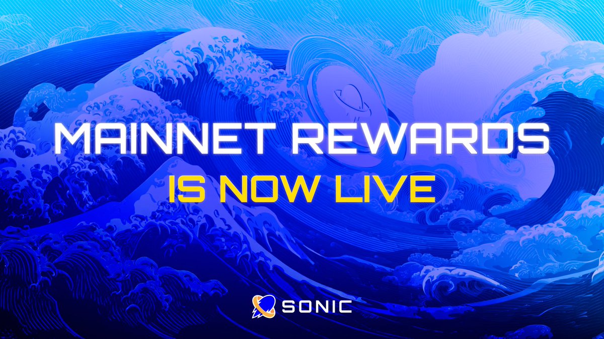 Sonic SVM ✈️ SolanaCrossroad (@sonicsvm) on Twitter photo SONIC SVM MAINNET REWARDS ARE LIVE!
Claim your rewards if you earned in Testnet Odyssey, participated in Mobius or provided sonicSOL liquidity before the snapshot!
Full details, Rules & claim portal
blog.sonic.game/sonic-svm-rewa… SONIC SVM MAINNET REWARDS ARE LIVE!
Claim your rewards if you earned in Testnet Odyssey, participated in Mobius or provided sonicSOL liquidity before the snapshot!
Full details, Rules & claim portal
blog.sonic.game/sonic-svm-rewa…