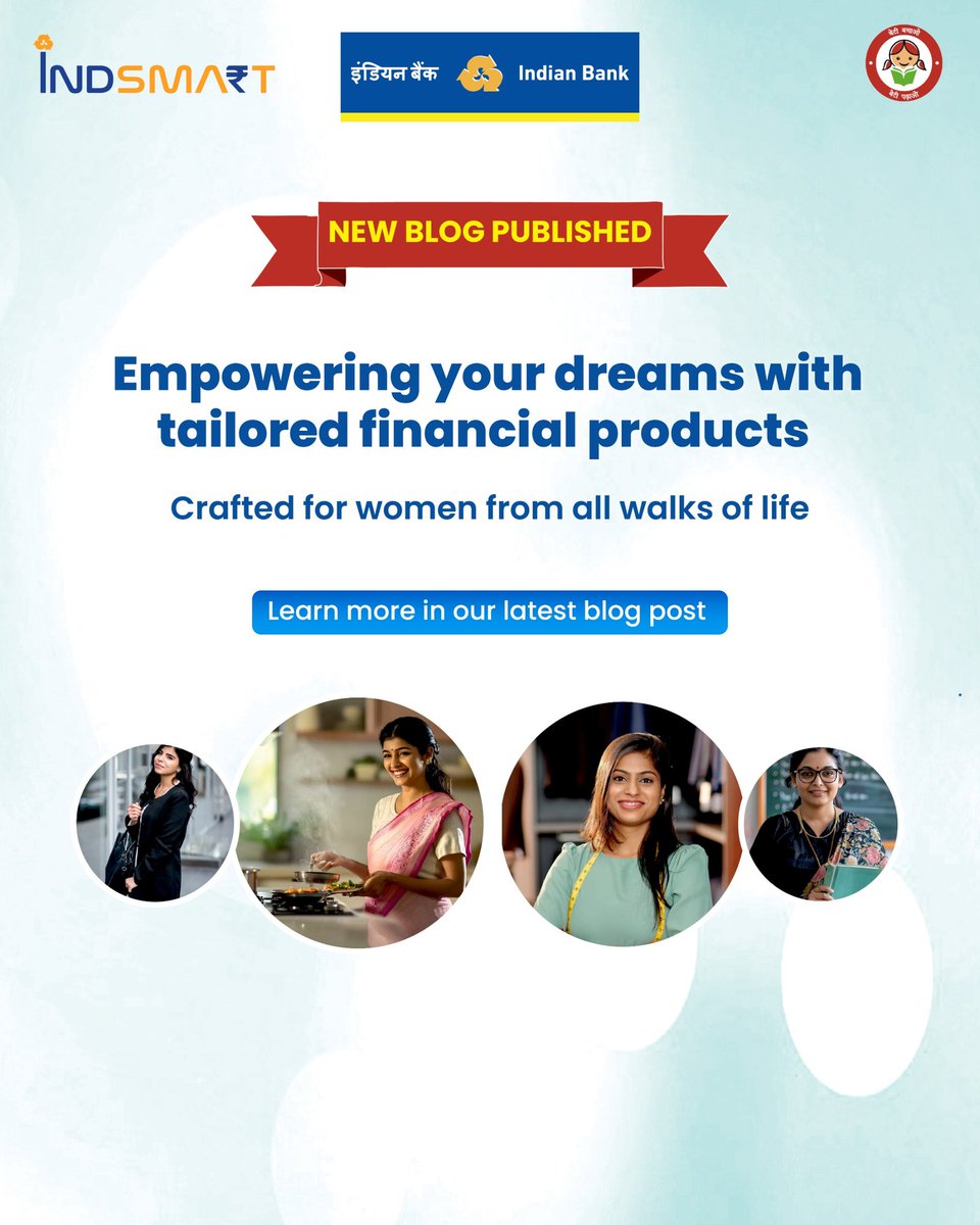 Ready to empower your financial journey? Our latest blog post, “Discover Ind Shakti Savings Account For Women: Smart Women, Smart Banking" is now published! Dive in to find insights and tips to help you make informed decisions and secure your dreams. 
Click to learn more -