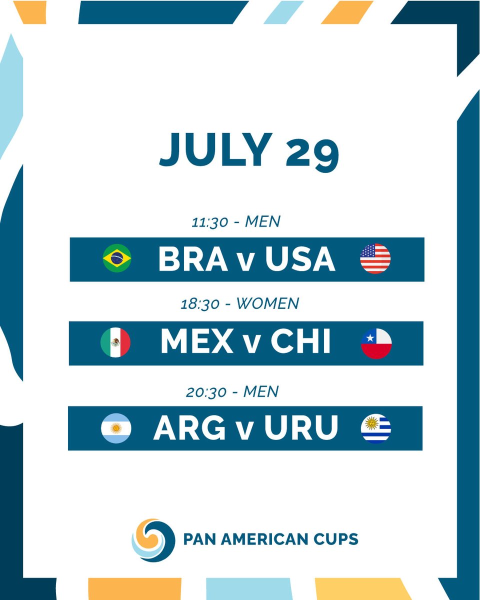 PAHF - Pan Am Hockey (@panamhockey) on Twitter photo ๐
Day 6 is here!
Weโre getting closer to the finals โ donโt miss a second.
๐ฒ Watch live on @<a href="/watchdothockey/">Watch.Hockey</a>
#PAC2025 #PanamHockey ๐
Day 6 is here!
Weโre getting closer to the finals โ donโt miss a second.
๐ฒ Watch live on @<a href="/watchdothockey/">Watch.Hockey</a>
#PAC2025 #PanamHockey