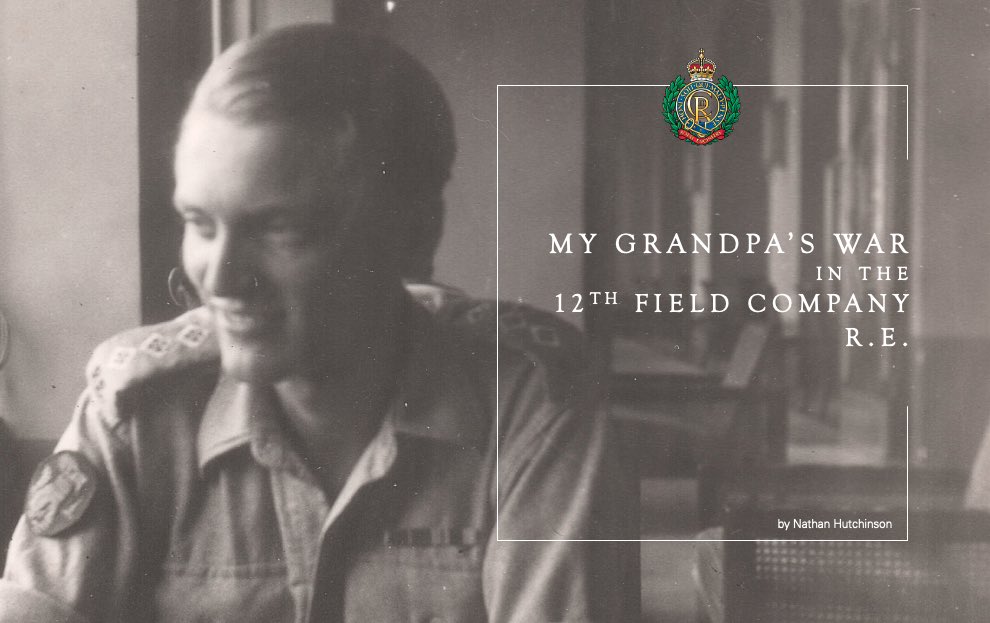 Honoured to shine a light on my Grandpa’s time in <a href="/12Parachute/">12 Parachute Headquarters & Support Squadron</a> during WWII.
From Palestine, the Western Deserts, to the Arakan &amp; beyond.
Covering defence, logistics, desert patrols, Chindits &amp; of course maps.

<a href="/robert_lyman/">Robert Lyman 🇺🇦</a>
<a href="/rentaquill/">Merryn</a>
<a href="/Inst_RE/">Institution of Royal Engineers</a>
<a href="/thinkdefence/">Think Defence</a>
<a href="/REMuseum/">RE Museum</a>

#VJDay80