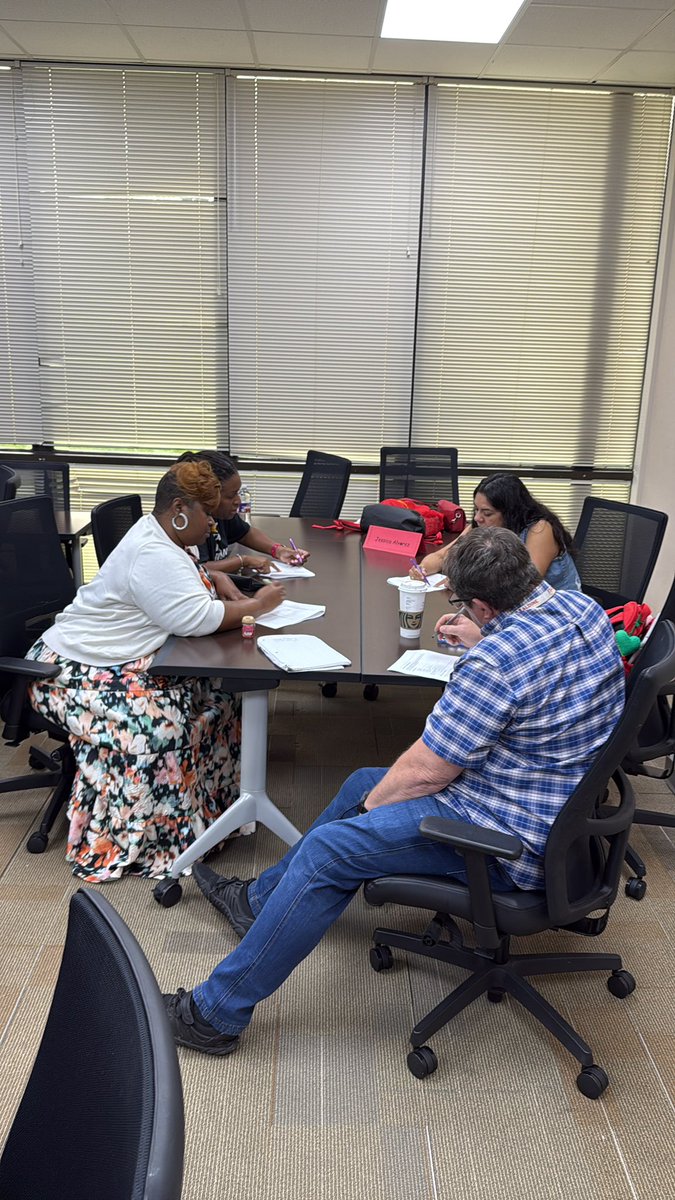 Aldine_RtI's tweet photo. Welcome Back! The RtI Itinerants are ready to serve! They are collaborating while working on a virtual intervention escape room. Let’s close those academic gaps! #RtIMatters
@MrsLBPollard @DrLindseyWise @DrFavy @AldineISD https://t.co/3jstDSDpbj