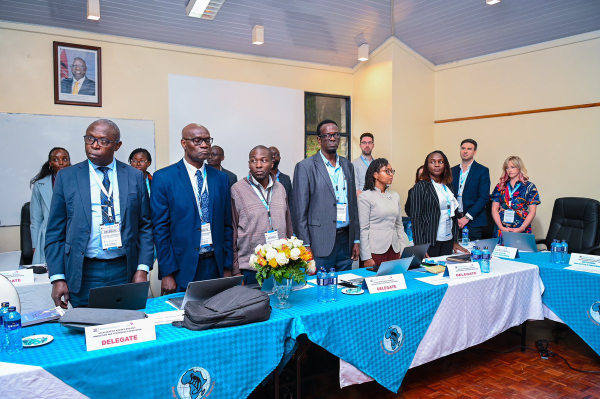 BioVaxInstitute's tweet photo. Today, @BioVaxInstitute participated in the official opening of the #BRITES Programme Stakeholder Planning Meeting, hosted by the Kenya Institute of Primate Research (@primateresearch ). This two-day forum brings together a diverse network of public and private stakeholders—including the @MOH_Kenya , @KEMRI_Kenya , @ppbkenya , @Kemsa_Kenya , leading universities, and global partners such as the Liverpool School of Tropical Medicine (@LSTMnews) chart a path for Kenya’s leadership in biologics innovation and manufacturing.
The opening ceremony featured messages from PS Mary Muthoni Muriuki (@psmuthoni), who reaffirmed the government's commitment to local health solutions, and PS Dr. Ouma Oluga (@fnoluga), who emphasized the need for Kenya to shift from health product consumer to regional producer.
Speaking on behalf of Kenya BioVax, CEO (Ag) Dr. Cecilia Wanjala, expressed support for the shared agenda, stating, “This meeting marks an important step toward establishing Kenya as a continental hub for biologics manufacturing. We are building a future where vaccines and biologics are produced in Africa, for Africa.”
As discussions continue into day two, BioVax looks forward to deepening strategic collaborations in research, regulatory alignment, commercialization pathways, and workforce development. Together with our partners, we are laying the foundation for a self-reliant and innovation-driven health ecosystem. 🇰🇪
#BioVax #BRITESProgramme #HealthInnovation #MadeInAfrica #BioVax #VaccineManufacturing #HealthInnovation #PublicHealth #MadeInAfrica #KenyaLeadership