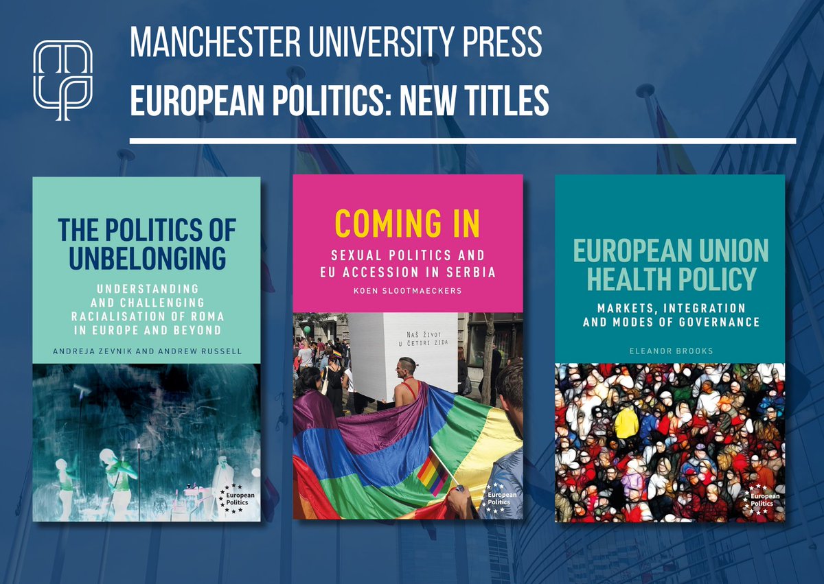 Fresh ideas. Sharp analysis. Europe re-examined.

Our European Politics series goes beyond the headlines to uncover the forces shaping the continent's evolving political landscape in the 21st century 🇪🇺

Check out our latest titles on the politics of race, sexuality and health👇