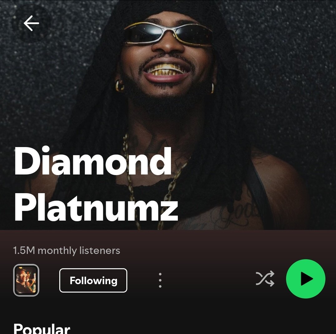 Everyone keeps purposely deleting Sofiya Nzau when she is at 10.5M monthly listeners.

Basically she has more than everyone  in the top ten including Diamond Platinum!!

#musicbiz